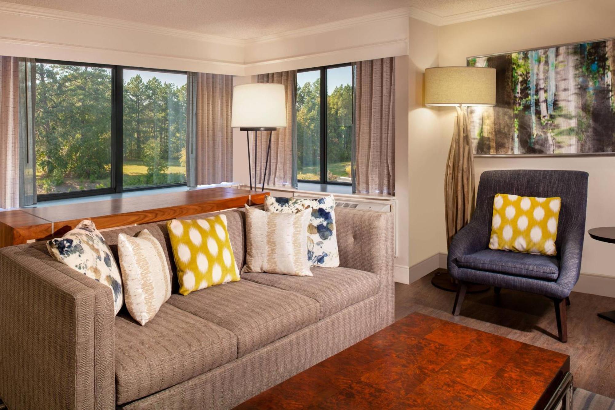 ホテル Marriott Raleigh Durham Research Triangle Park Clegg エクステリア 写真